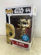 Funko Pop Star Wars 64 C-3PO (chrome), Verzamelen, Star Wars, Ophalen of Verzenden, Nieuw, Beeldje of Buste