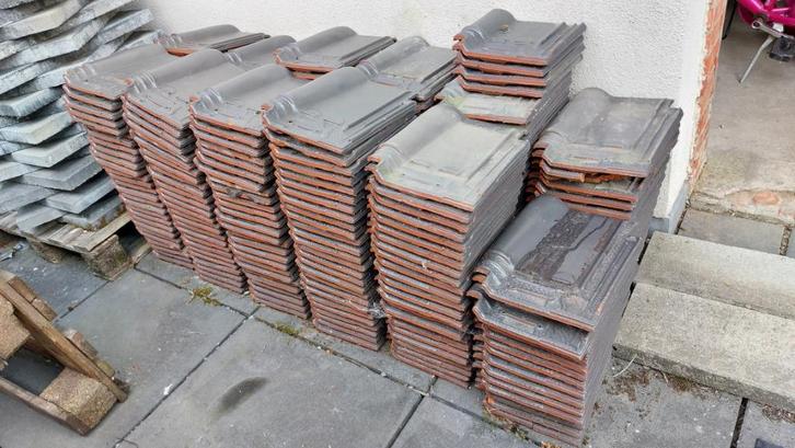 Dakpannen-stormpan 993 leikleur-Koramic Pottelbreg-300st., Doe-het-zelf en Bouw, Dakpannen en Dakbedekking, Zo goed als nieuw