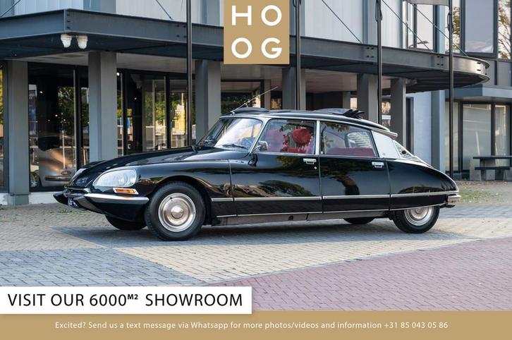 Citroën DS 21 Pallas (bj 1972), Auto's, Oldtimers, Bedrijf, Te koop, Citroën, LPG, Berline, 4 deurs, Handgeschakeld, Zwart, Overige kleuren