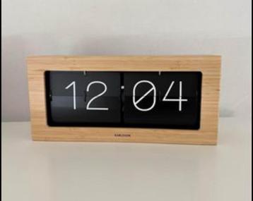 Horloge à bascule en bambou Karlsson XL