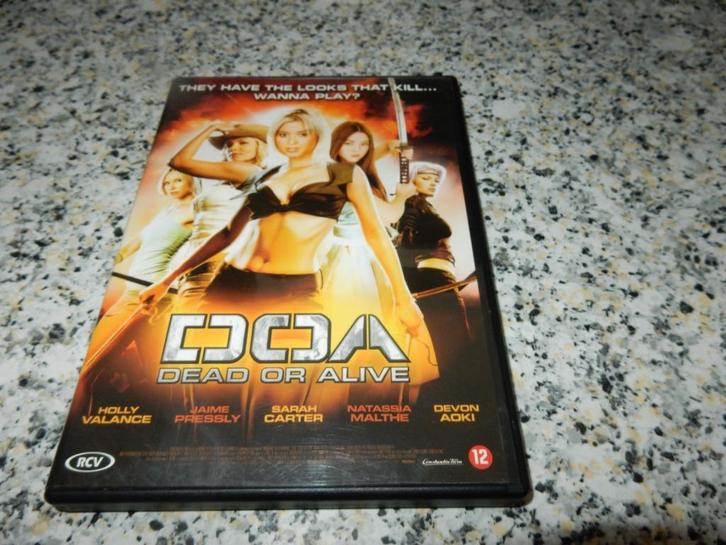 nr.2132- Dvd: dead or alive - actie, Cd's en Dvd's, Dvd's | Actie, Actie, Vanaf 12 jaar, Ophalen of Verzenden