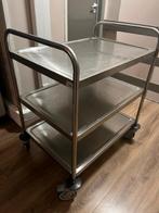 SERVEERKAR INOX, Ophalen