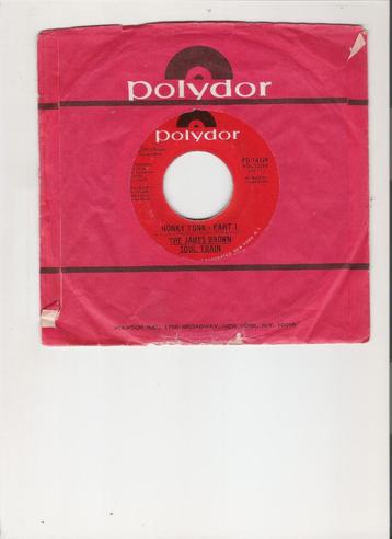The James Brown Soul Train - Honky Tonk - part 1 - part 2, Single, Utilisé, 7 pouces, R&B et Soul