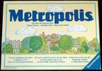 Metropolis (Sid Sackson) - Vintage - Ravensburger, Hobby en Vrije tijd, Gezelschapsspellen | Bordspellen, Gebruikt, Ophalen of Verzenden