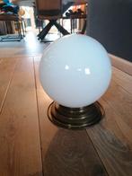 Plafondlamp bol glas, Huis en Inrichting, Ophalen, Gebruikt, Glas, Antiek. Landelijk