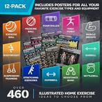 grande affiche d'exercice plastifiée | LIVRAISON GRATUITE, Envoi, Neuf, Autres formes, Sport
