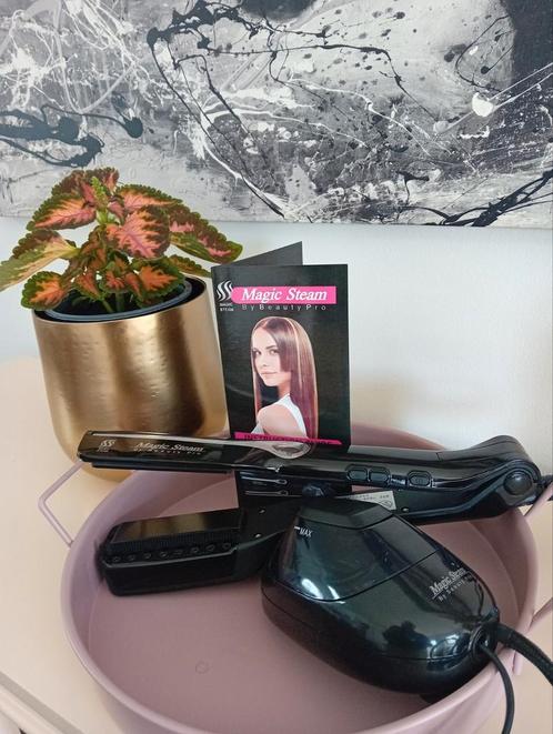 Professionele Steampod Stijltang, Handtassen en Accessoires, Uiterlijk | Haarverzorging, Nieuw, Krultang of Stijltang, Ophalen of Verzenden