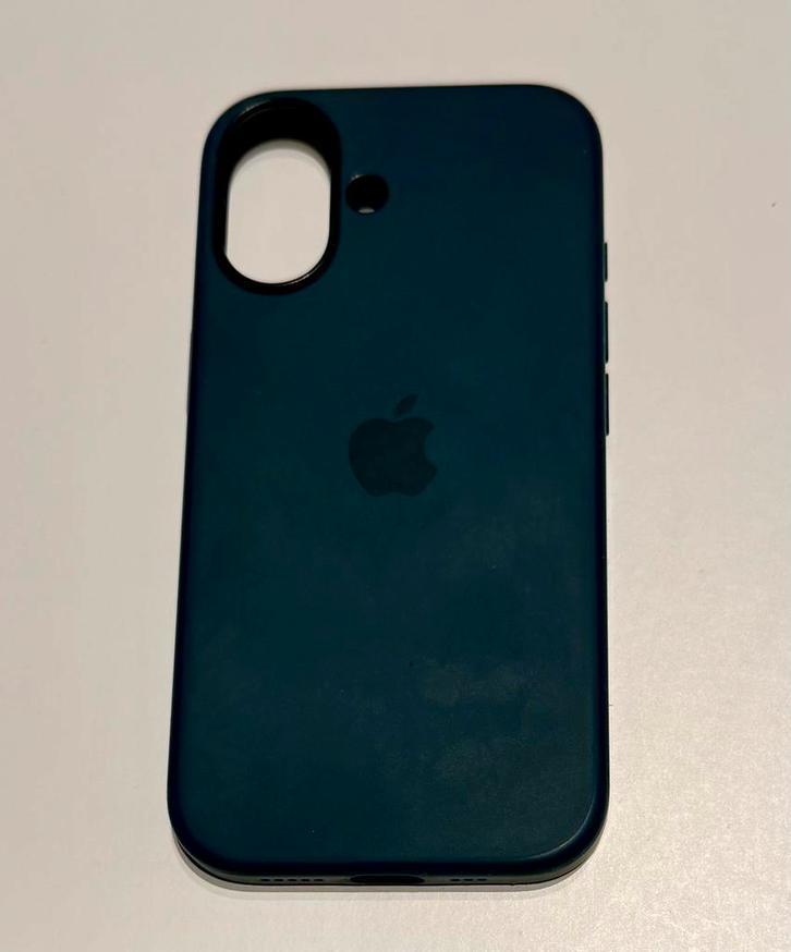 Apple iPhone 16 Back Cover – Blauwgroen, Telecommunicatie, Mobiele telefoons | Hoesjes en Screenprotectors | Apple iPhone, Zo goed als nieuw