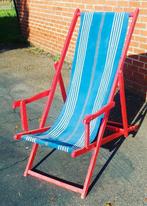 chaise de plage, Antiquités & Art, Antiquités | Meubles | Chaises & Canapés, Enlèvement ou Envoi