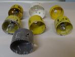 Lot de 6 scies cloche diamètre 68 / 65 /83 mm, Ophalen, Gebruikt
