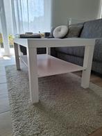 Witte salontafel Ikea, Huis en Inrichting, Tafels | Salontafels, Ophalen, Gebruikt, 50 tot 100 cm, 50 tot 100 cm