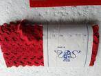 16 mm rood katoenen zigzag serpentijnlint GS1625, Ophalen of Verzenden, Nieuw