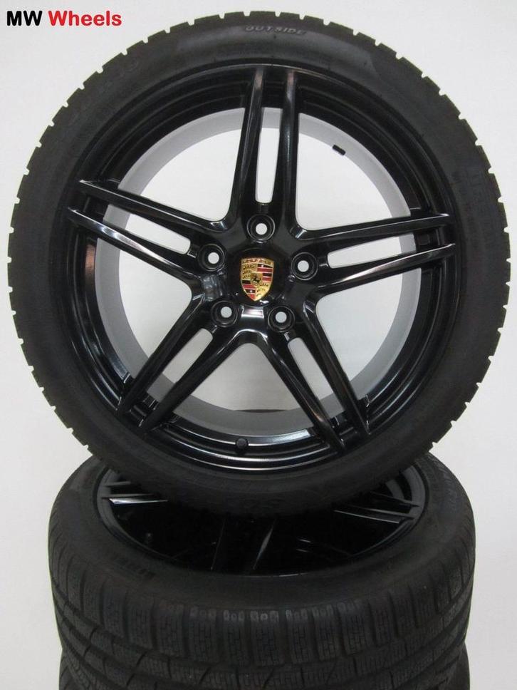Porsche 19 inch velgen 911 991 MKII 4 en 4S winterbanden, Auto-onderdelen, Banden en Velgen, Banden en Velgen, Winterbanden, 19 inch