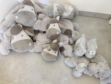 Quax knuffels koe Leo en schaap Nina beschikbaar voor biedingen