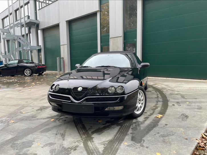 Alfa Romeo Spider 2.0 Twin Spark, Auto's, Alfa Romeo, Bedrijf, Te koop, Spider, Benzine, 2 deurs, Handgeschakeld, Zwart, Voorwielaandrijving