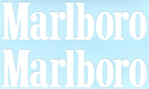 Marlboro sticker set #7, Motoren, Accessoires | Stickers, Verzenden