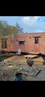 Houten staancaravan/ Werkatelier/ Tiny house, Caravans en Kamperen, Stacaravans, Tot en met 3