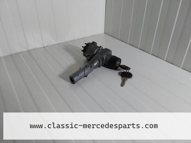 Mercedes W123 benzine 1976-1980 Contactslot met stuurslot, Auto-onderdelen, Carrosserie, Mercedes-Benz, Gebruikt, Ophalen of Verzenden