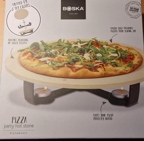 Planche pour pizza en céramique Boska Neuve!!, Electroménager, Appareils à gourmet, Neuf, Enlèvement
