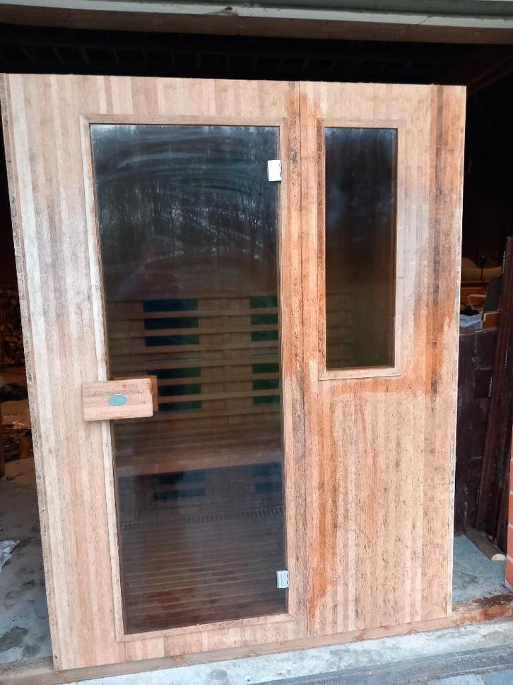 infrarood sauna 2 personen, Sports & Fitness, Sauna, Utilisé, Sauna complet, Enlèvement
