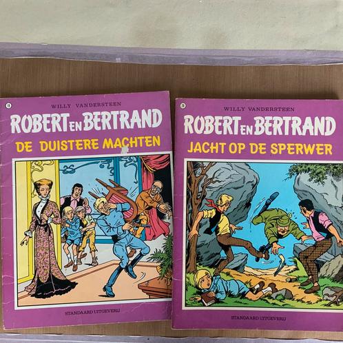 Robert en Bertrand 6 stuks, Verzamelen, Stripfiguren, Gebruikt, Ophalen of Verzenden