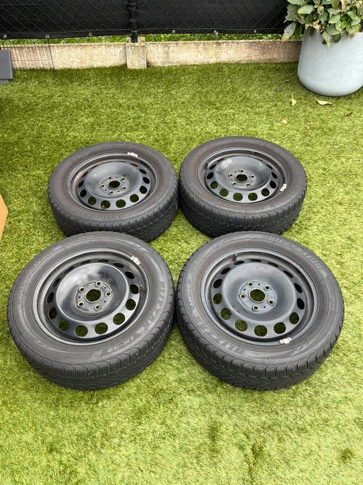 Winterset stalen velg 205/55r16 91h AO, Auto diversen, Aanhangwagen-onderdelen, Gebruikt, Ophalen