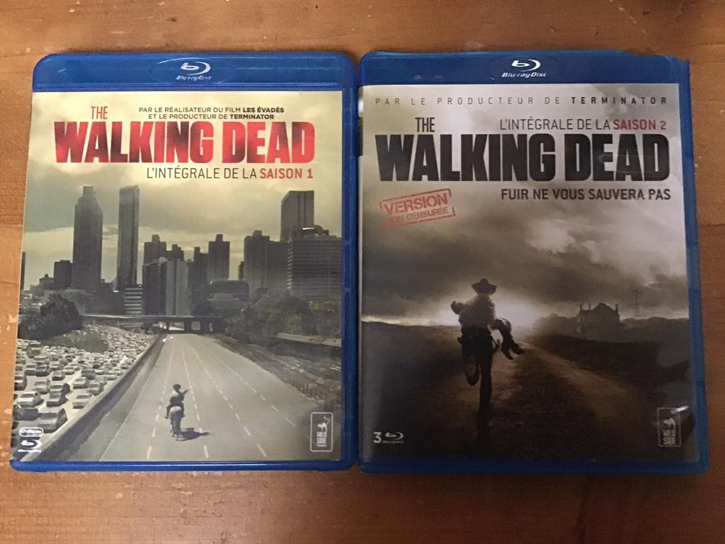 The walking dead op blu-ray, Cd's en Dvd's, Blu-ray, Ophalen of Verzenden, Zo goed als nieuw