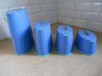 tupperware serie van 4 dozen - IIIII, Huis en Inrichting, Keuken | Tupperware, Ophalen of Verzenden