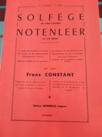 Notenleer in 5 delen,volume 3, Frans Constant, Boeken, Ophalen of Verzenden, Franz Constant, Zo goed als nieuw