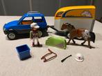 Playmobil voertuig auto met paardentrailer (5223), Kinderen en Baby's, Speelgoed | Playmobil, Ophalen of Verzenden, Zo goed als nieuw