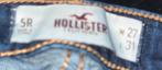 Hollister jeans, W27 (confection 34) ou plus petit, Comme neuf, Bleu, Hollister