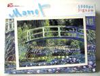 Puzzle Jardin japonais de Monet 1000 pcs., Hobby & Loisirs créatifs, Comme neuf, 500 à 1500 pièces, Puzzle, Enlèvement ou Envoi