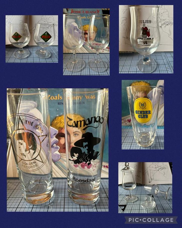 Mooie collectie antieke glazen e a, Verzamelen, Glas en Drinkglazen, Zo goed als nieuw, Ophalen of Verzenden