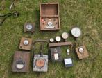 Lot zeer oude antieke meters, Antiek en Kunst, Curiosa en Brocante, Ophalen