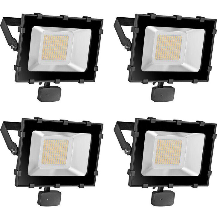 4 radiateurs LED 100w avec capteur neuf, Maison & Meubles, Lampes | Appliques, Neuf, Enlèvement ou Envoi