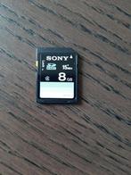 Sony SDHC-geheugenkaart – 8 GB – Class 4, Audio, Tv en Foto, Foto | Geheugenkaarten, Ophalen of Verzenden, Zo goed als nieuw, SD
