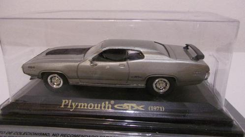 Plymouth GTX 71.FABBRI 1/43 NEUVE en BLISTER SCELLE, Hobby en Vrije tijd, Modelauto's | 1:43, Nieuw, Auto, Overige merken, Ophalen of Verzenden