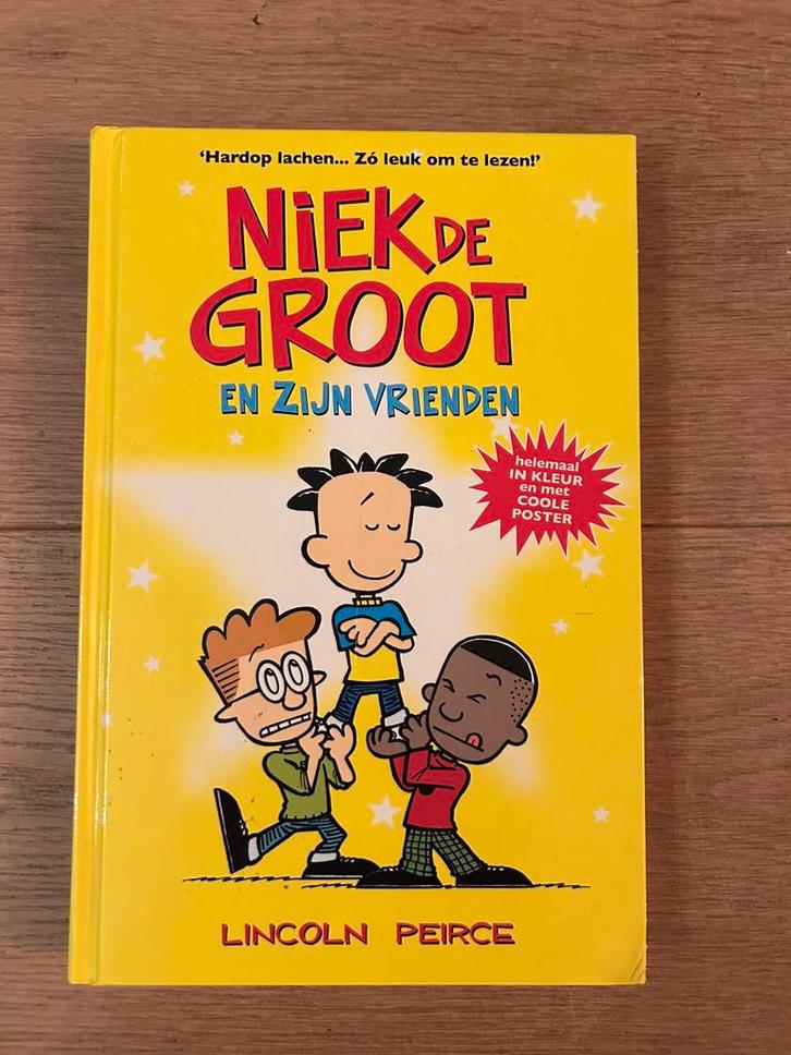 Lincoln Peirce - Niek de Groot en zijn vrienden, Boeken, Kinderboeken | Jeugd | 10 tot 12 jaar, Gelezen, Ophalen of Verzenden