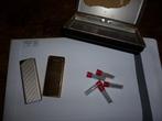 2 anciens briquets et recharges vintage article fumer, Collections, Enlèvement ou Envoi, Briquet