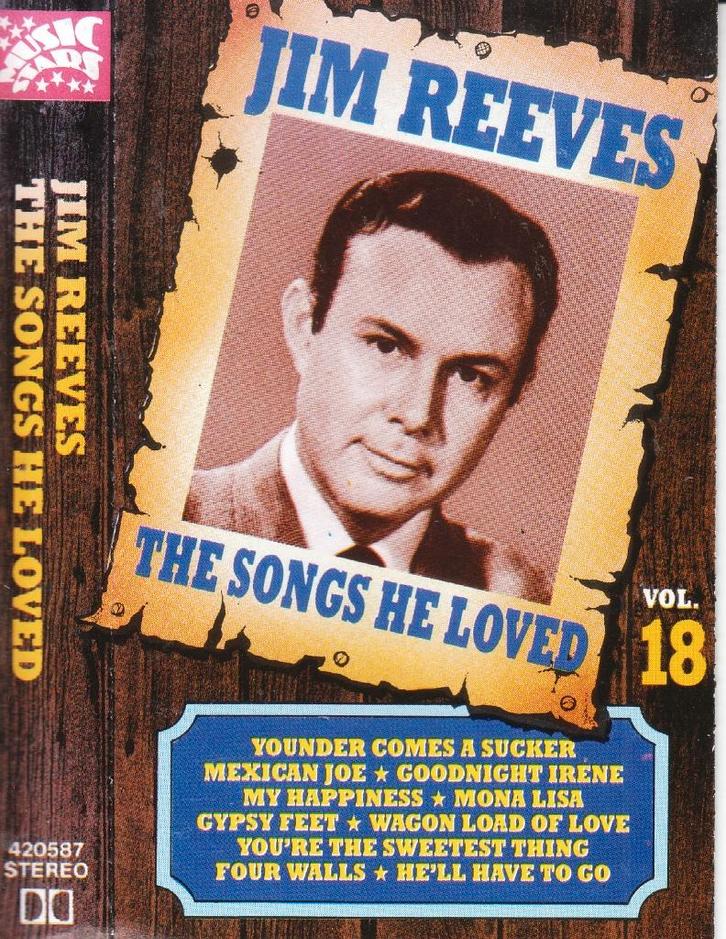 The songs he loved van Jim Reeves op MC, CD & DVD, Cassettes audio, Originale, Envoi
