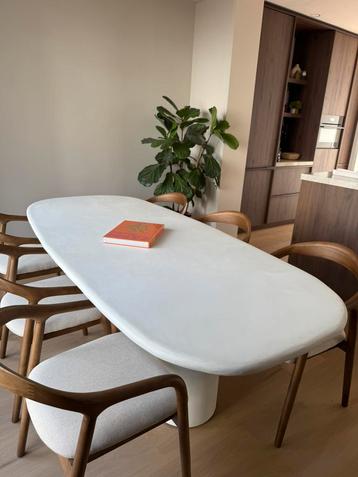 MORTEX tafel deens ovaal - nieuw - 220 x 110 cm beschikbaar voor biedingen