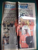 Het Laatste Nieuws: ''Diana -Lady Di ''. 7 sept. 1997. Goed!, Utilisé, Enlèvement ou Envoi, 20e siècle ou après