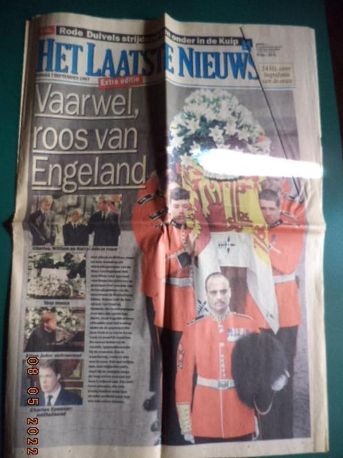 Het Laatste Nieuws: ''Diana -Lady Di ''. 7 sept. 1997. Goed!, Boeken, Geschiedenis | Stad en Regio, Gelezen, 20e eeuw of later