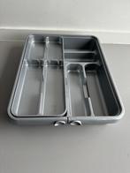 grijze kunststof uittrekbare bestekbak, Enlèvement, Utilisé, Synthétique