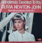 Olivia Newton - John - Hopelessly devoted to you, Cd's en Dvd's, 7 inch, Single, Ophalen of Verzenden, Zo goed als nieuw