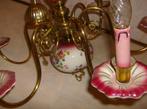 Italiaanse Porseleinen kroonluchter - 6 lichtpunten, Antiek en Kunst, Ophalen