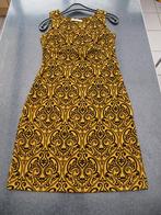 jurk overgooier Lola &Liza 36 oker+ zwart motief zonder mouw, Kleding | Dames, Maat 38/40 (M), Overige kleuren, Lola & Liza, Ophalen of Verzenden