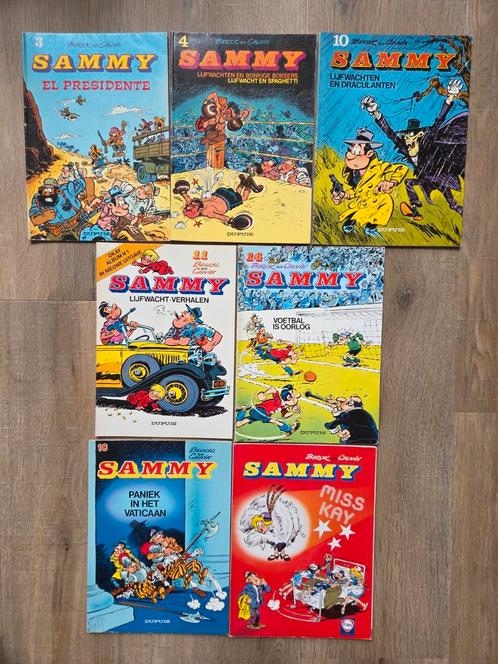 Sammy  ,  alice en leopold  1tm 4, Boeken, Stripverhalen, Gelezen, Ophalen of Verzenden