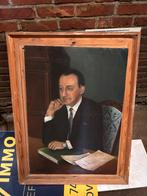 Klassiek portret Advocaat gesigneerd, Antiek en Kunst, Ophalen