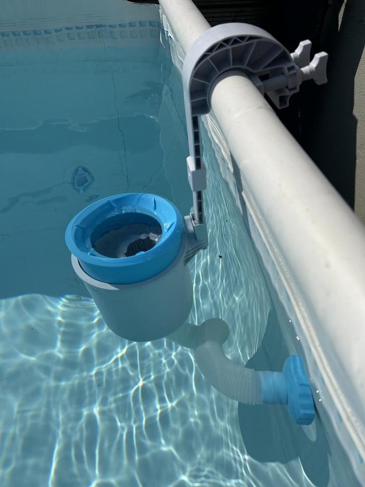 Skimmer de surface Intex 28000 + chaussettes filtre, Tuin en Terras, Zwembad-toebehoren, Zo goed als nieuw, Skimmer, Ophalen